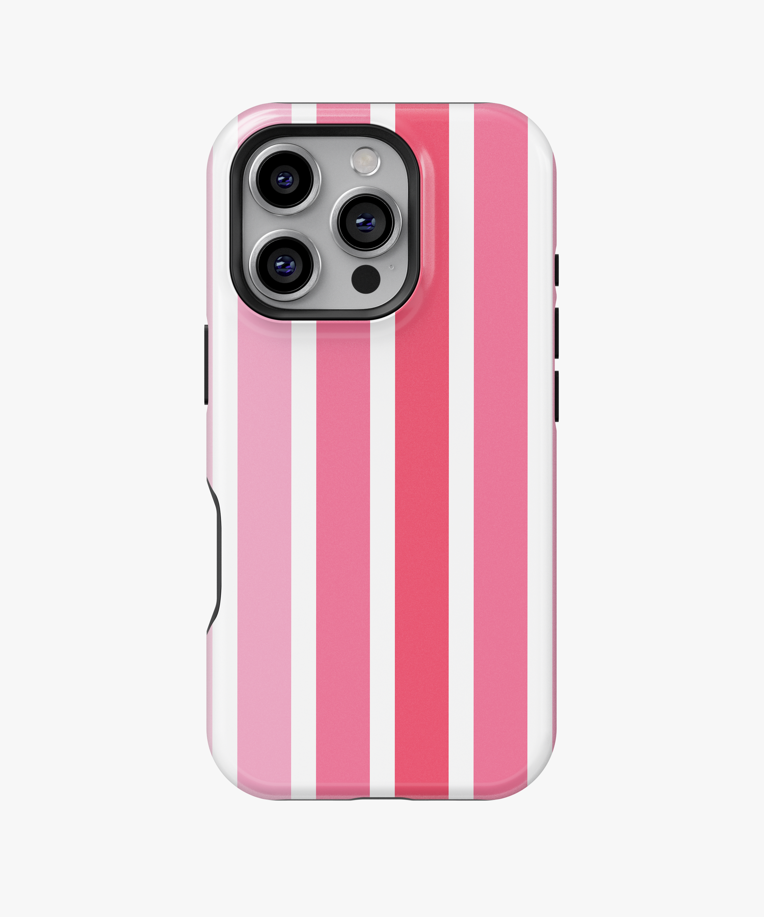Blush Pink Stripes Phone Case