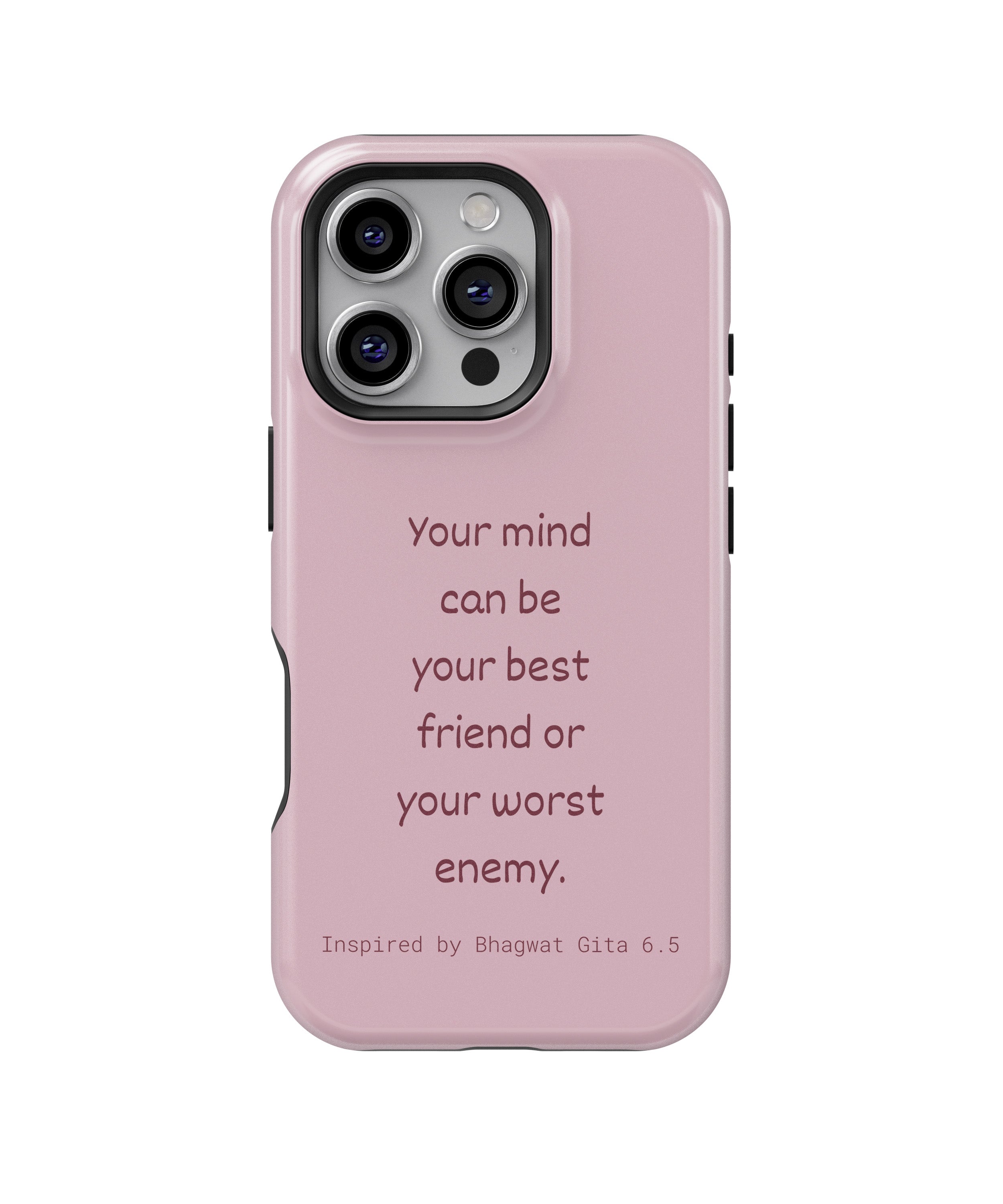 Mind Over Matter – Gita Inspired Phone Case