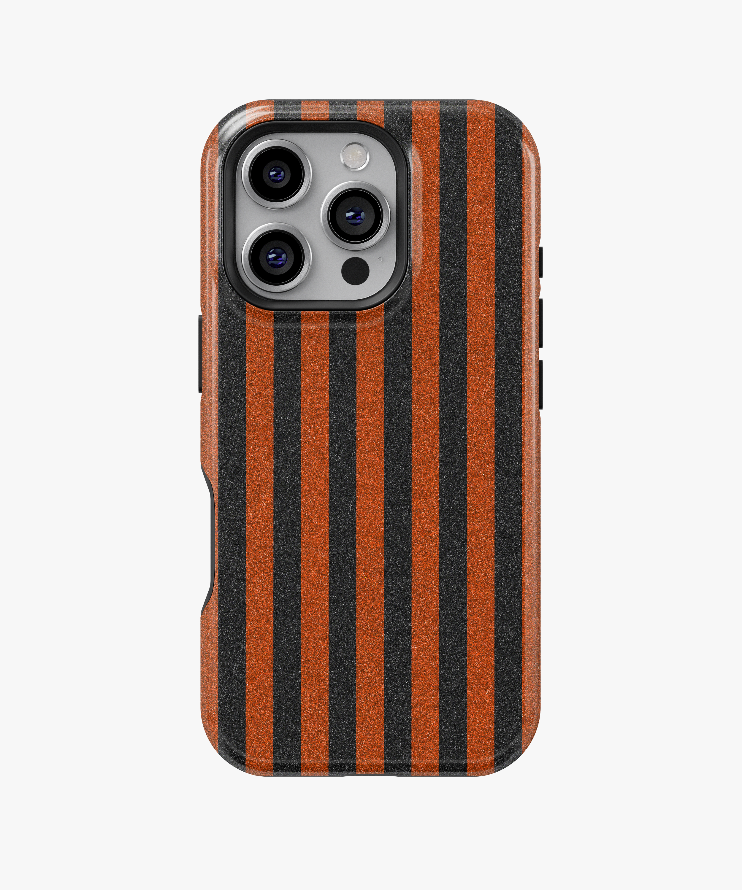 Rust Stripe Phone Case – Bold Burnt Orange Fashion