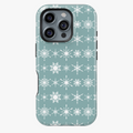FireBornGuard Winter Snowflake Phone Case – Soft Mint Fashion Cover