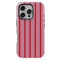 Pink Stripe Protective Phone Case