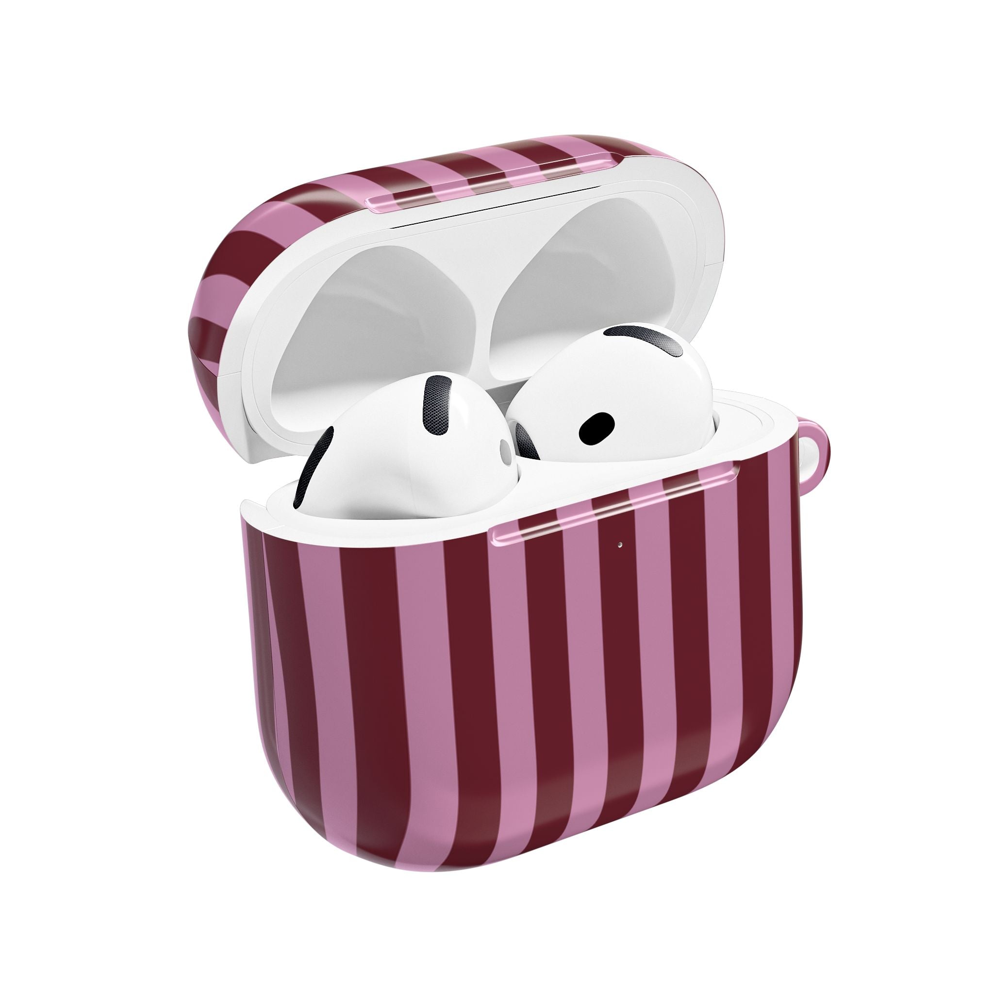 Blush Stripe – Stylish AirPods Case