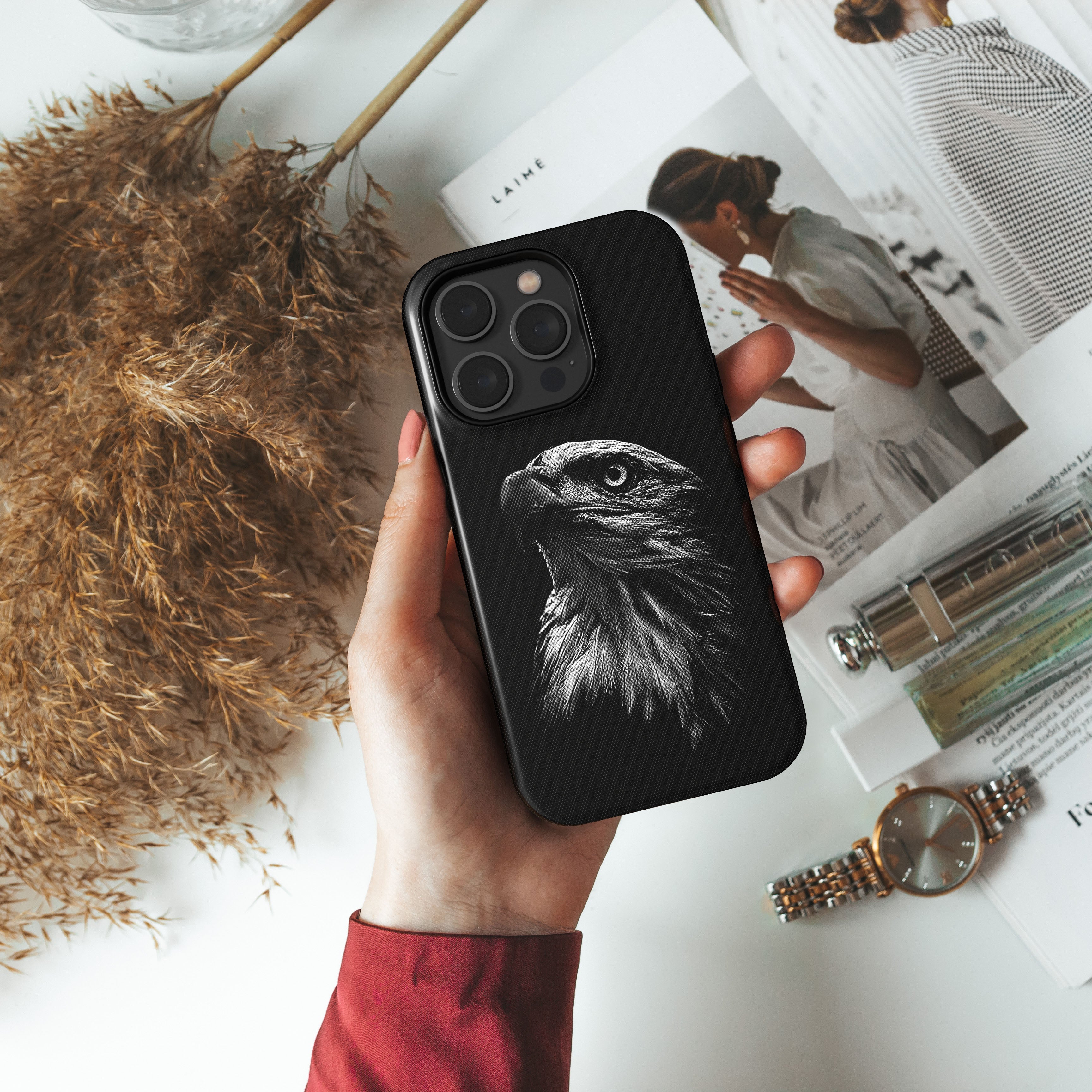 Dark Eagle iPhone case