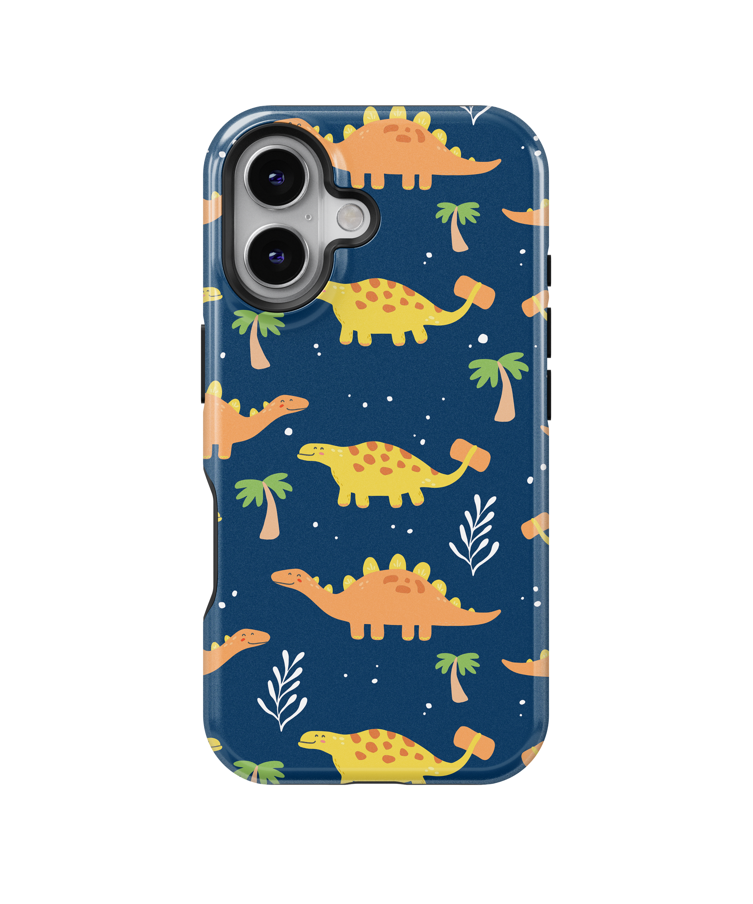 Dinosaur Palm Tree Phone Case | FireBornGuard Fun Tropical Cover