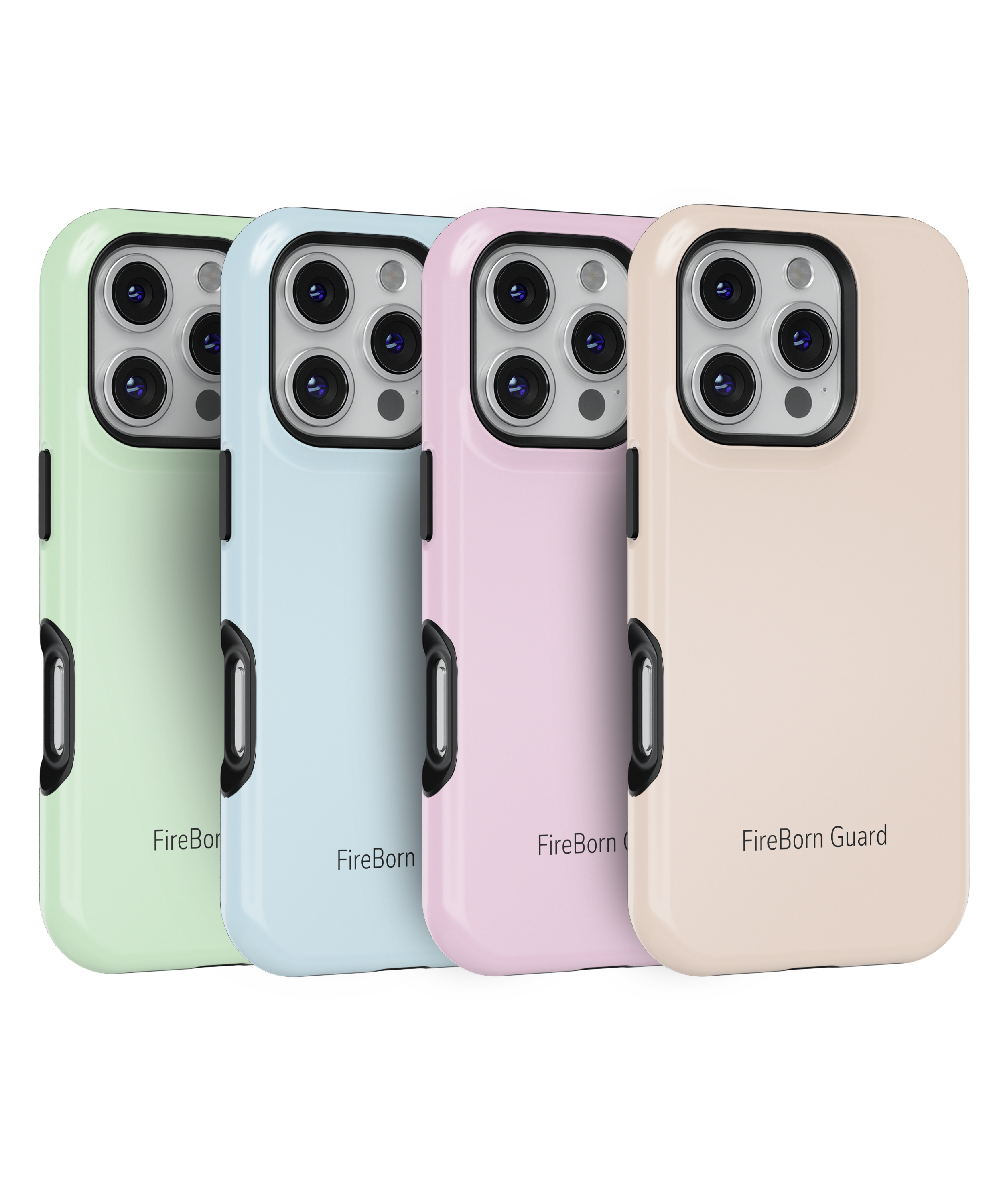 Solid Pastel Color Protective Phone Case